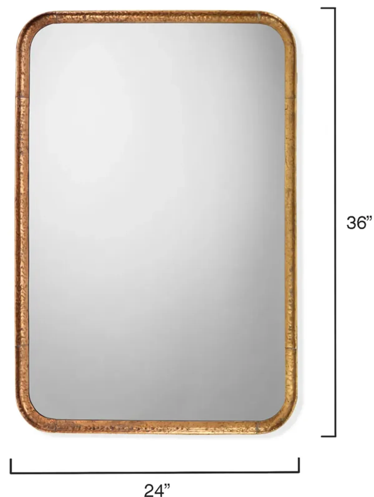 Principle Iron Mirror, Gold