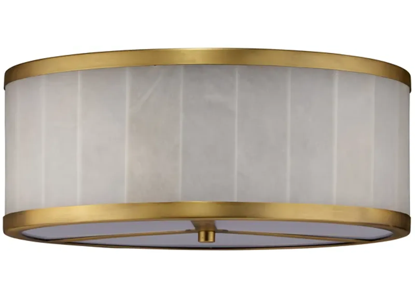 Upsala Alabaster Flush Mount Ceiling Light, Large