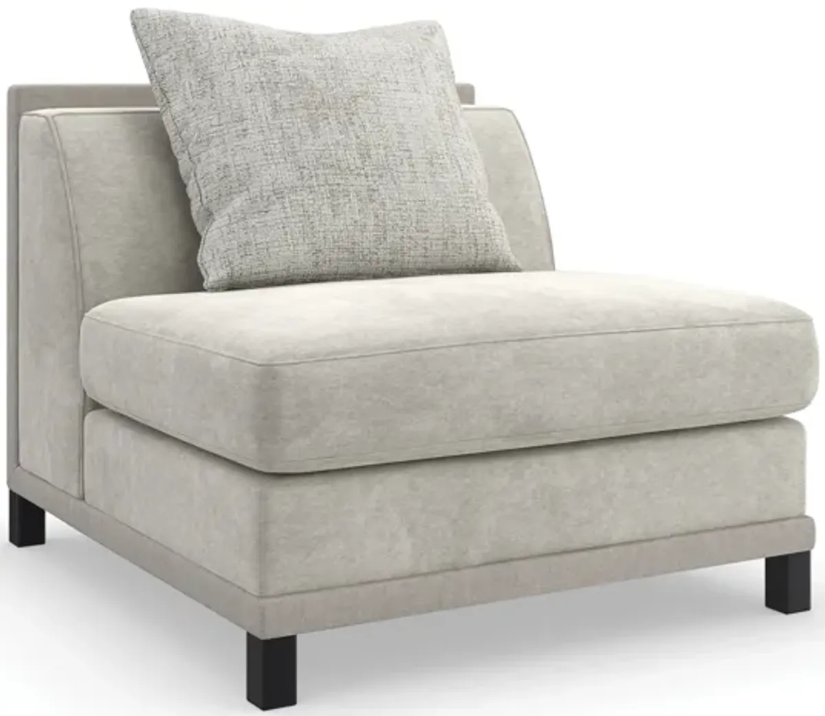 Tuxedo Armless Chair