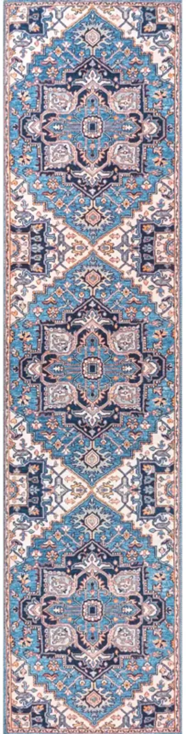 Cirali Ornate Large Medallion Machine-Washable Area Rug