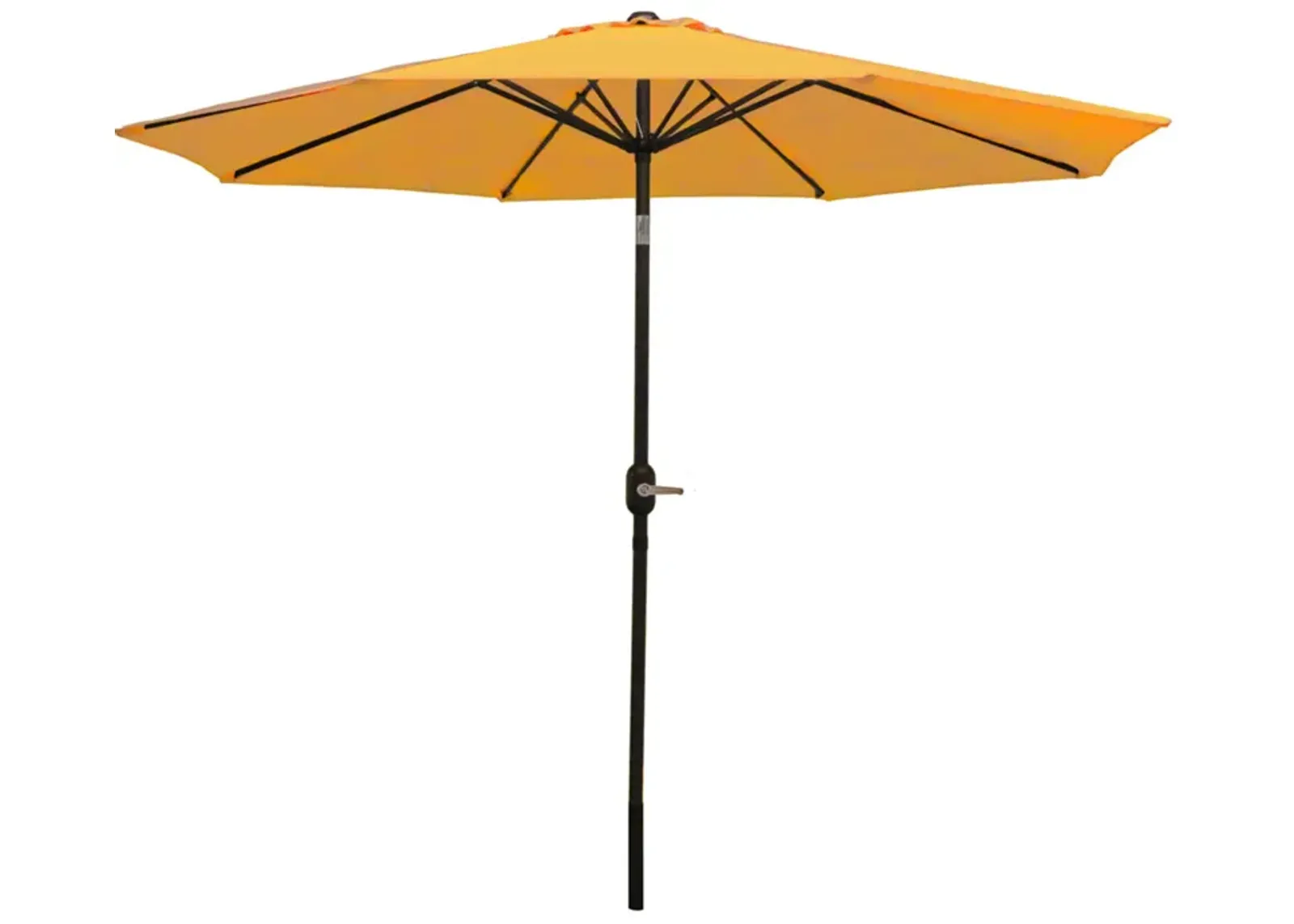 Sunnydaze 9 ft Aluminum Patio Umbrella with Tilt and Crank