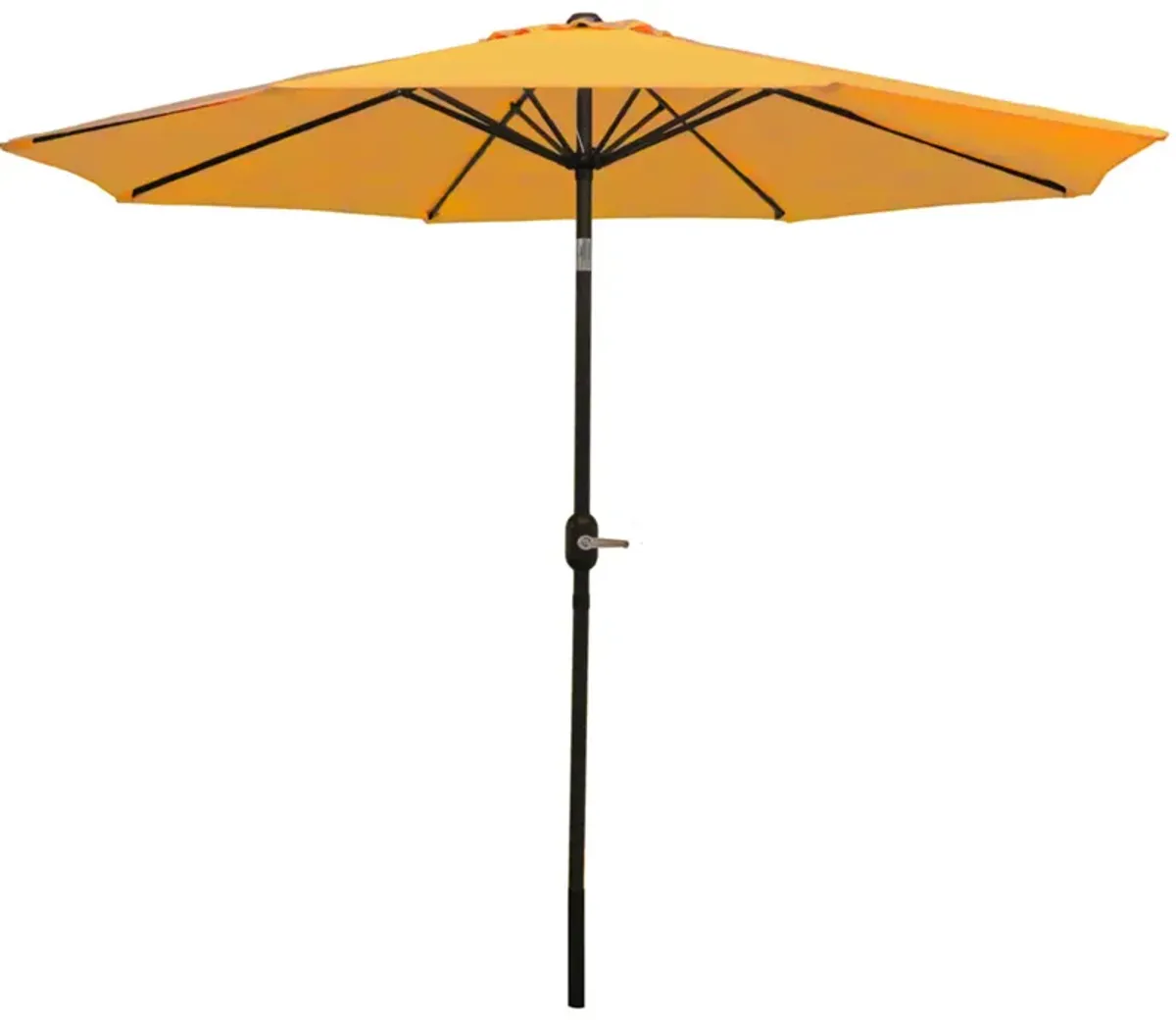 Sunnydaze 9 ft Aluminum Patio Umbrella with Tilt and Crank