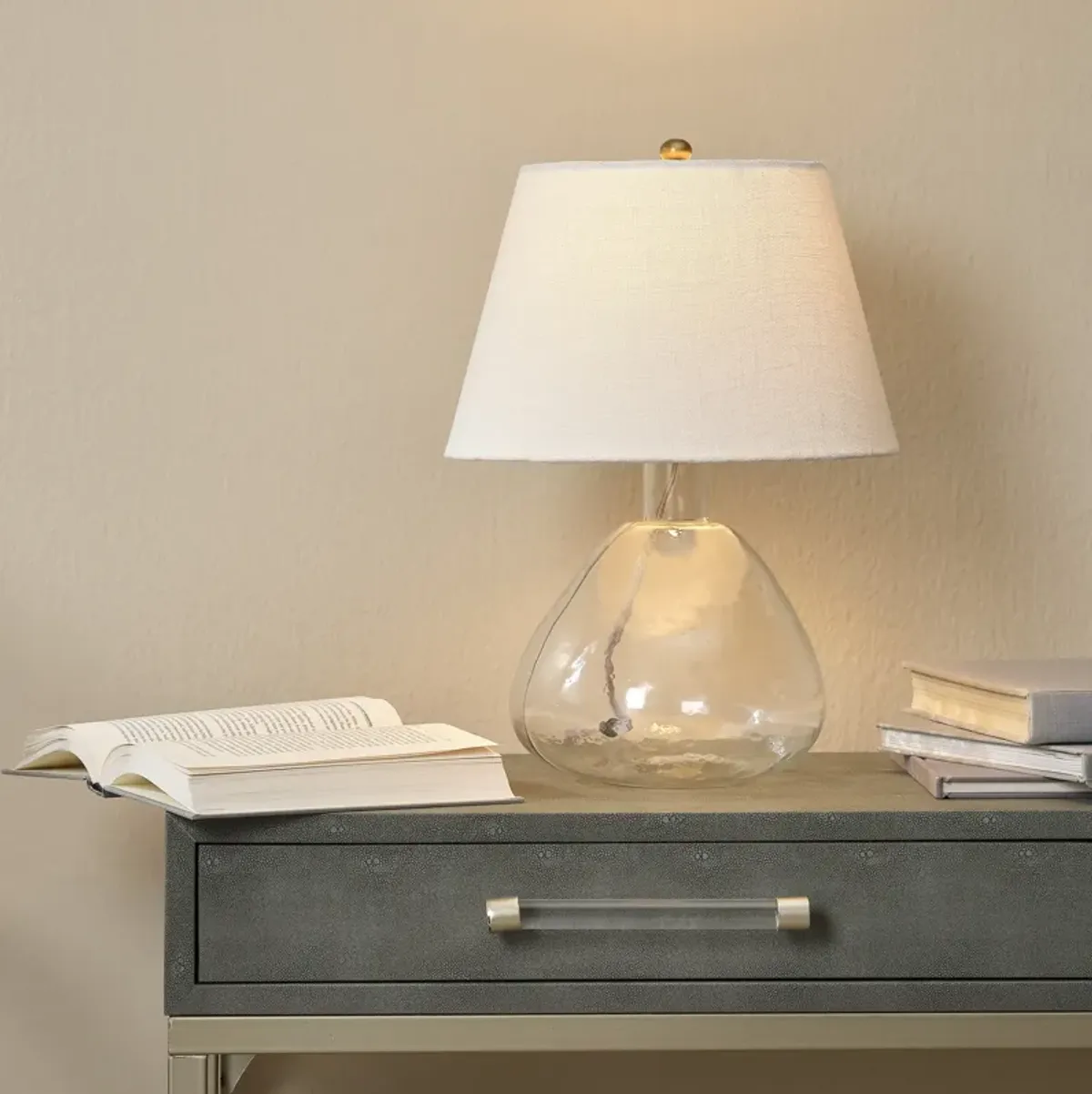 Millie Glass Table Lamp