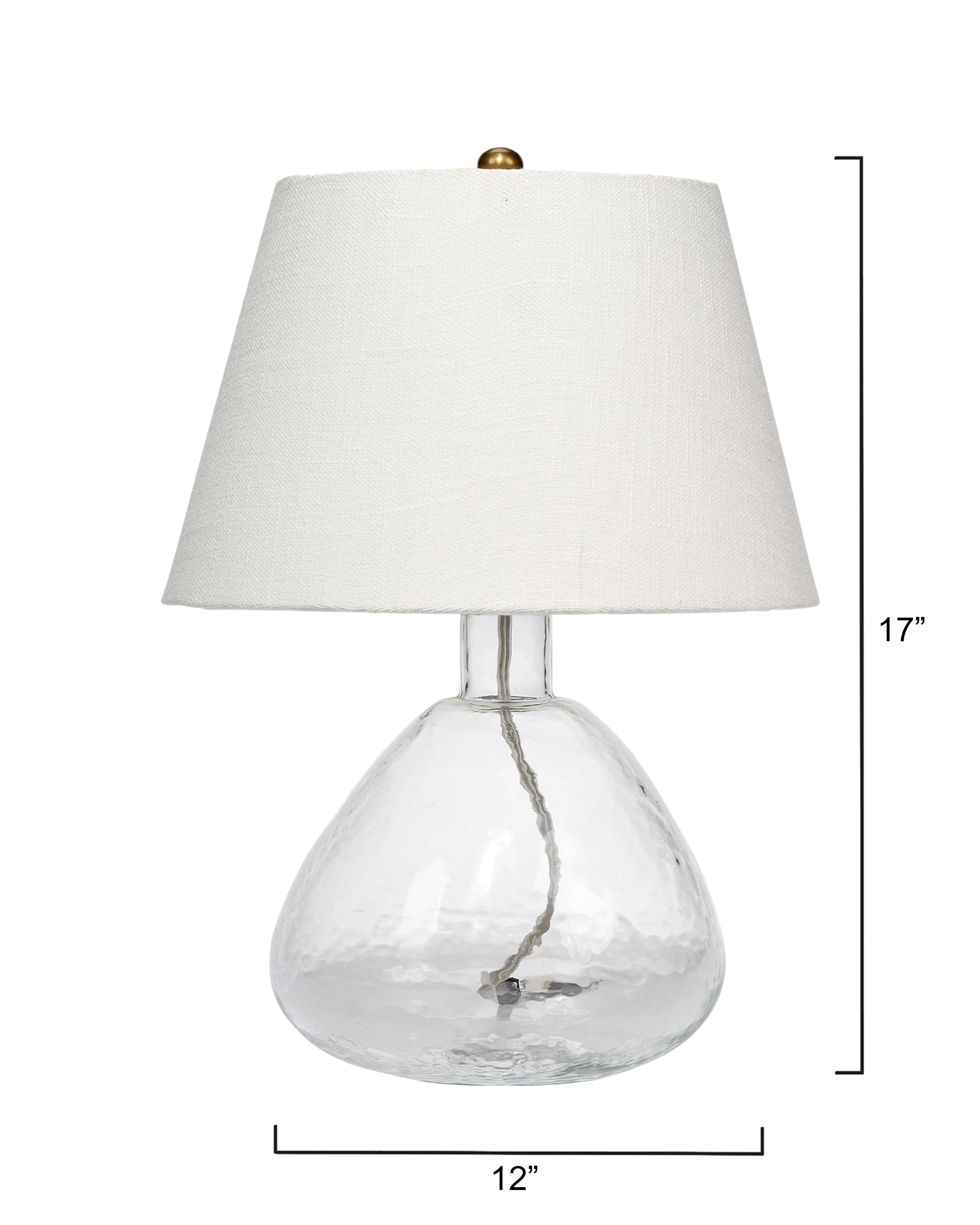 Millie Glass Table Lamp