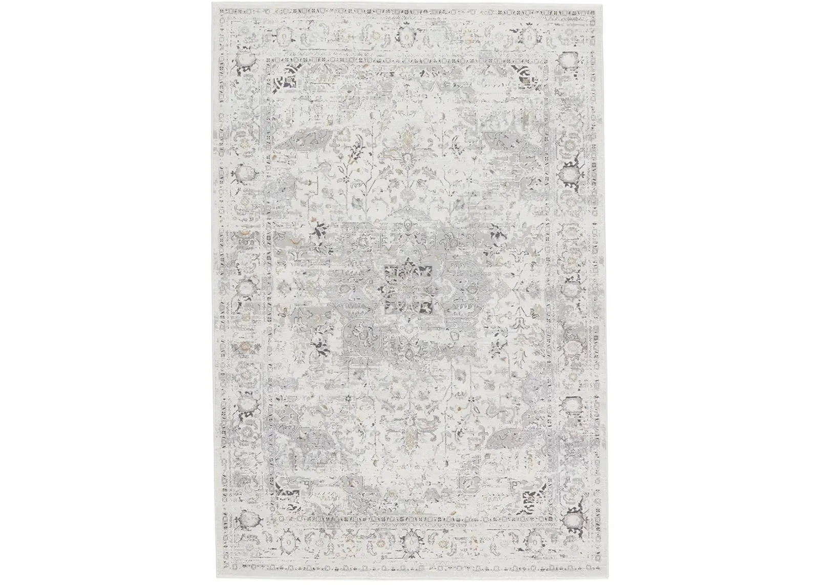 Solace Ellington White 3' x 8' Runner Rug