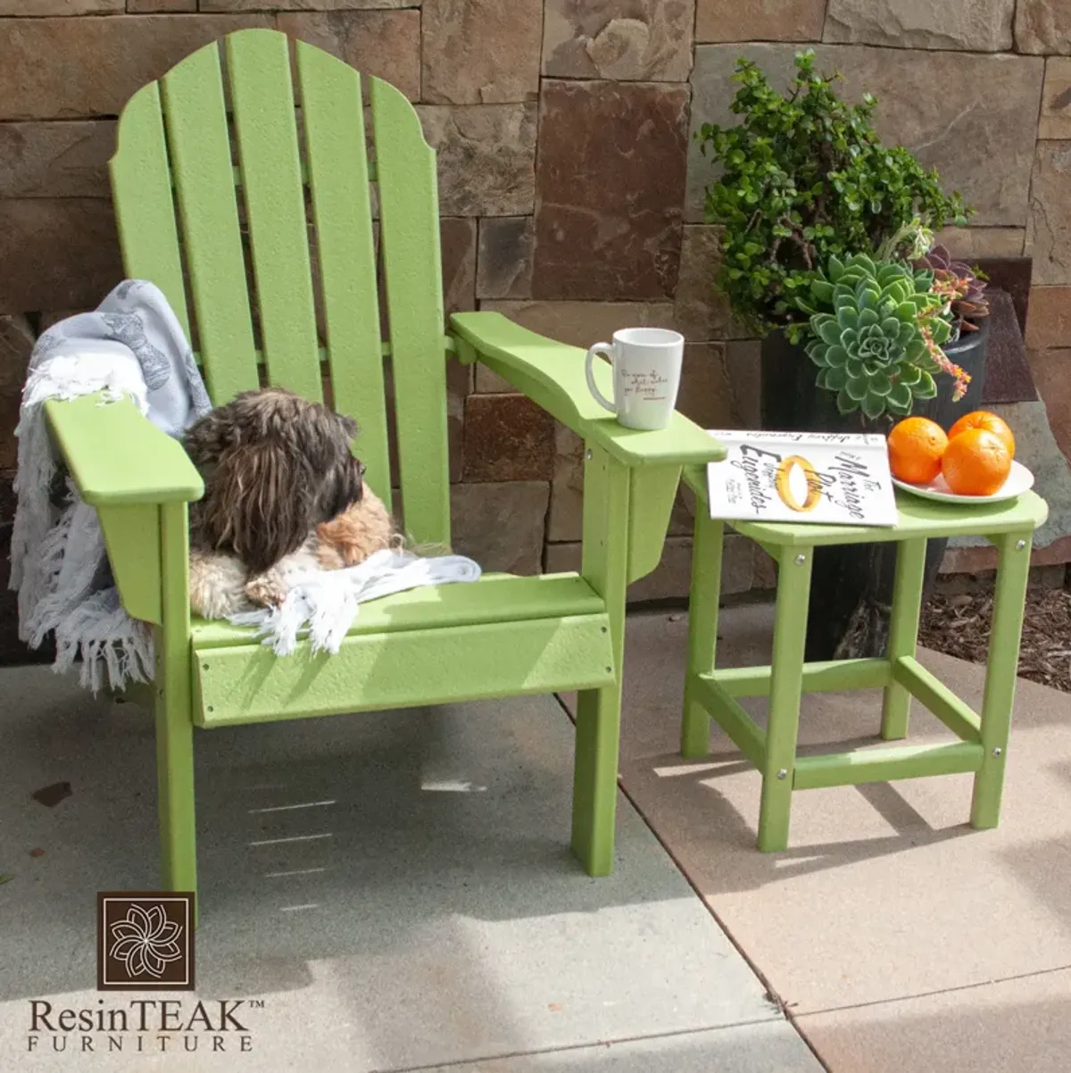 ResinTEAK Outdoor Side Table