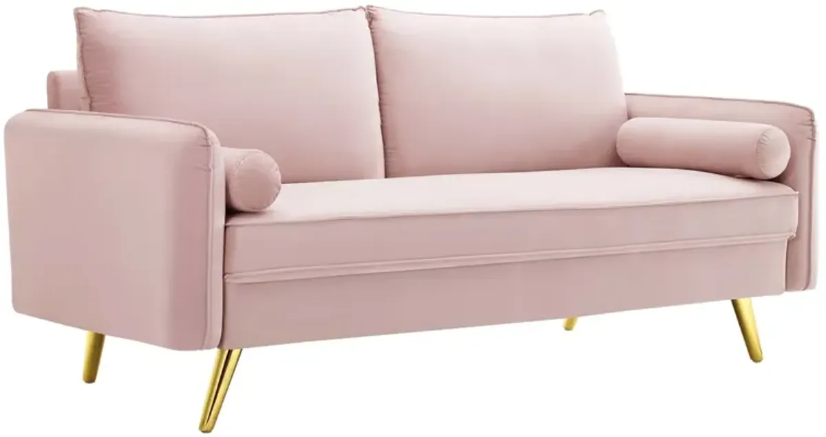 Revive Performance Velvet Sofa