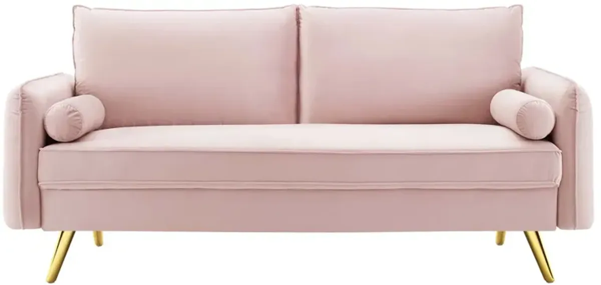 Revive Performance Velvet Sofa