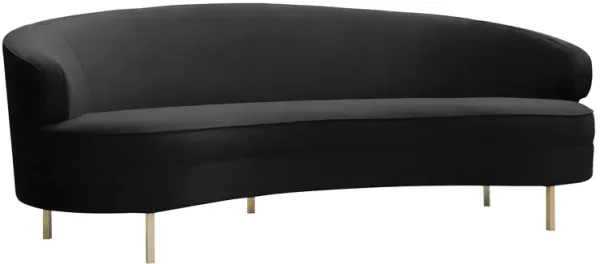 Baila Navy Velvet Sofa