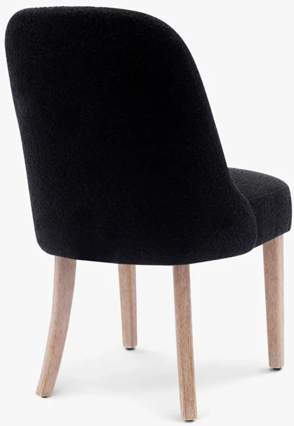 WestinTrends Genevieve Mid-Century Modern Upholstered Boucle Dining Chair