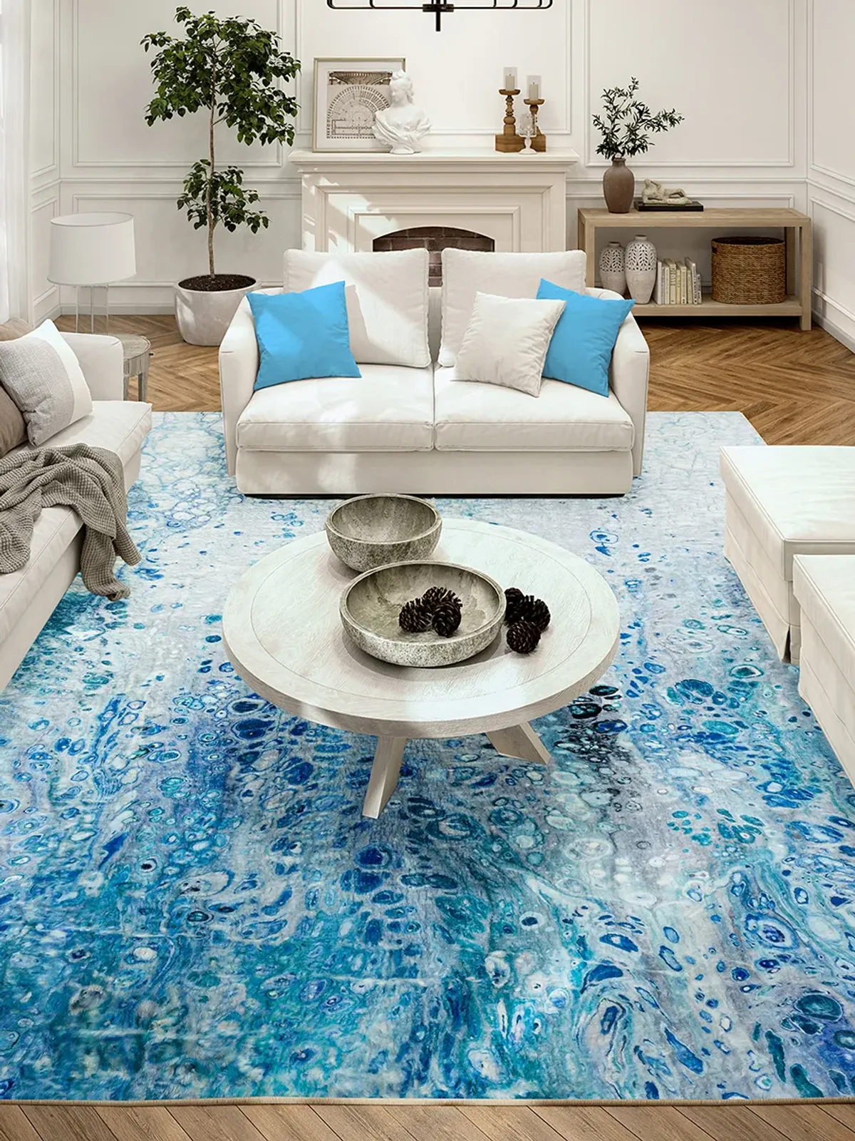 Kikiamo KK18 Ocean 2'3" x 7'6" Rug