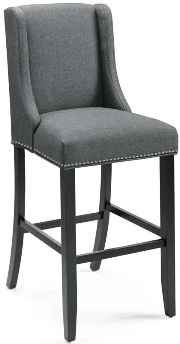 Baron Upholstered Fabric Bar Stool