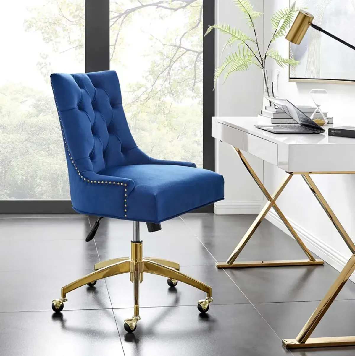 Modway Furniture - Regent Tufted Performance Velvet Office Chair