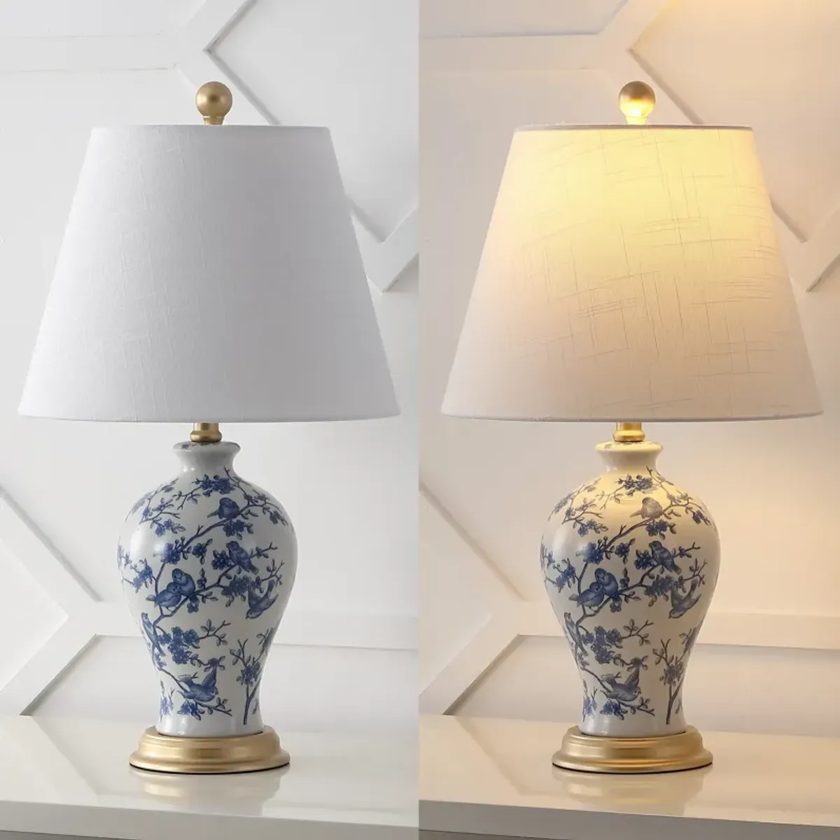 Grace Floral LED Table Lamp