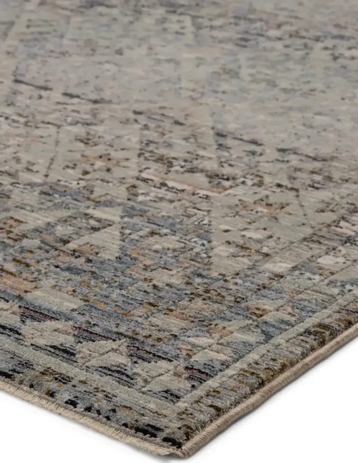 Valentia Cashel Gray 2'5" x 10' Runner Rug