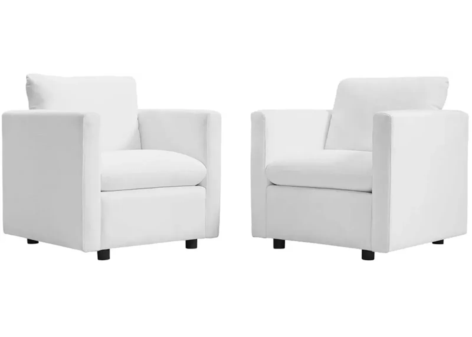 Activate Upholstered Fabric Armchair Set of 2