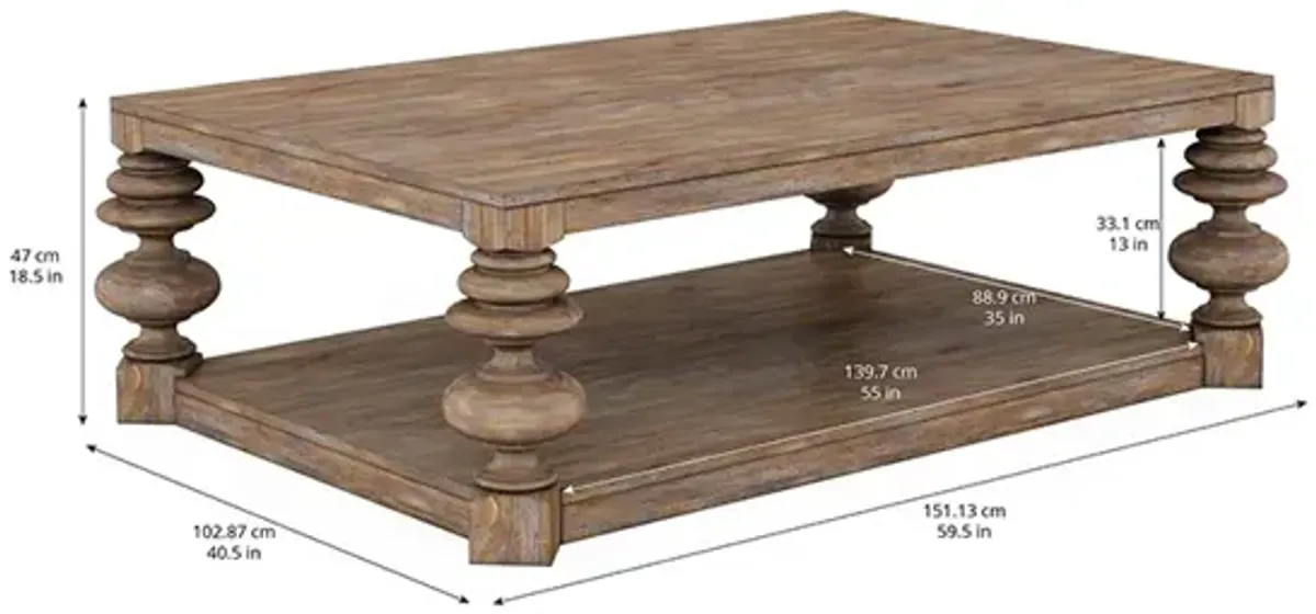 Architrave Cocktail Table