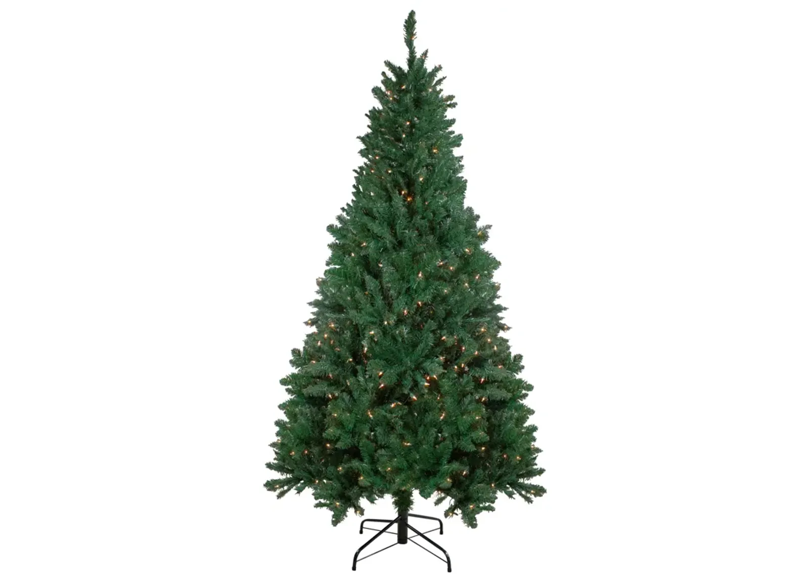 7.5ft Pre-Lit Ravenna Pine Artificial Christmas Tree - Warm White LED Lights