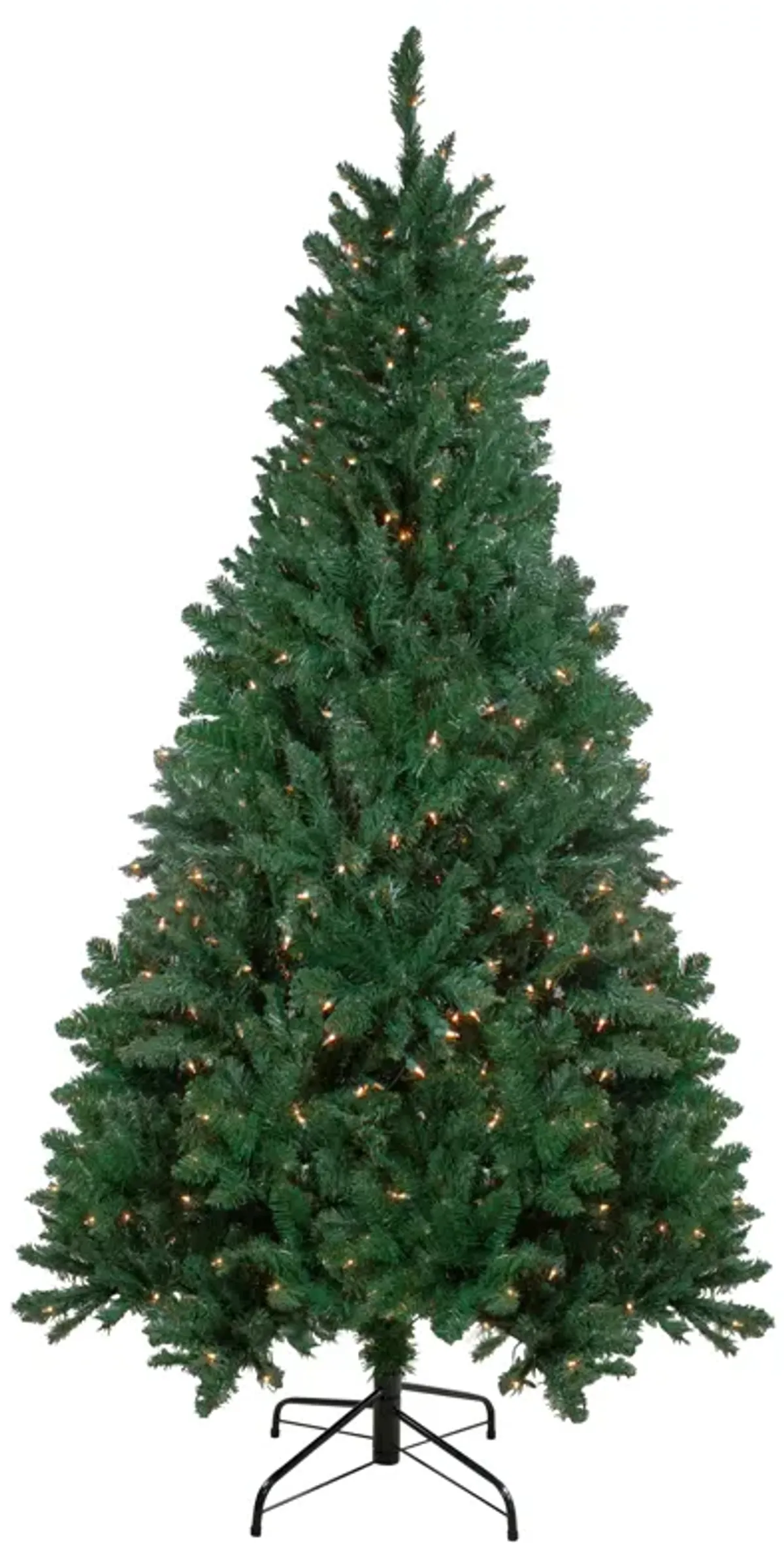 7.5ft Pre-Lit Ravenna Pine Artificial Christmas Tree - Warm White LED Lights