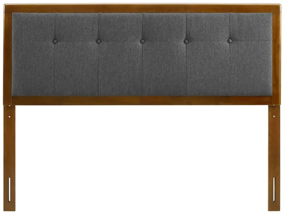 Modway - Draper Tufted King Fabric and Wood Headboard