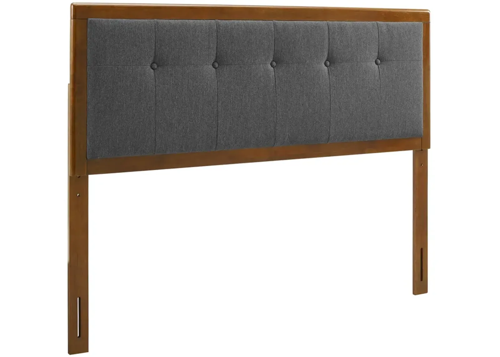 Modway - Draper Tufted King Fabric and Wood Headboard