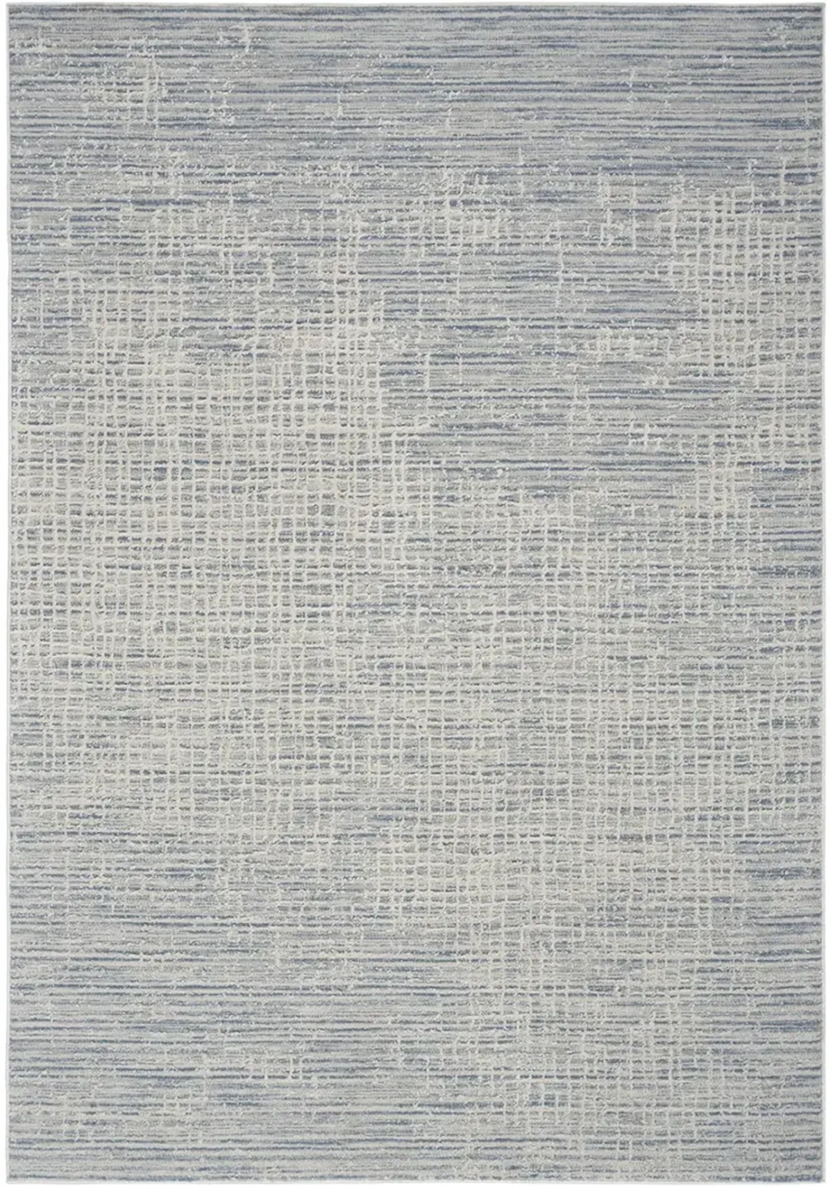 Lillian LIL02 Ivory/Blue 5'3" x 7'3" Rug