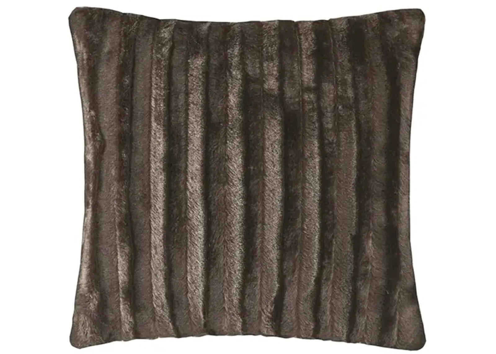 Gracie Mills Wilfred Faux Fur Square Pillow