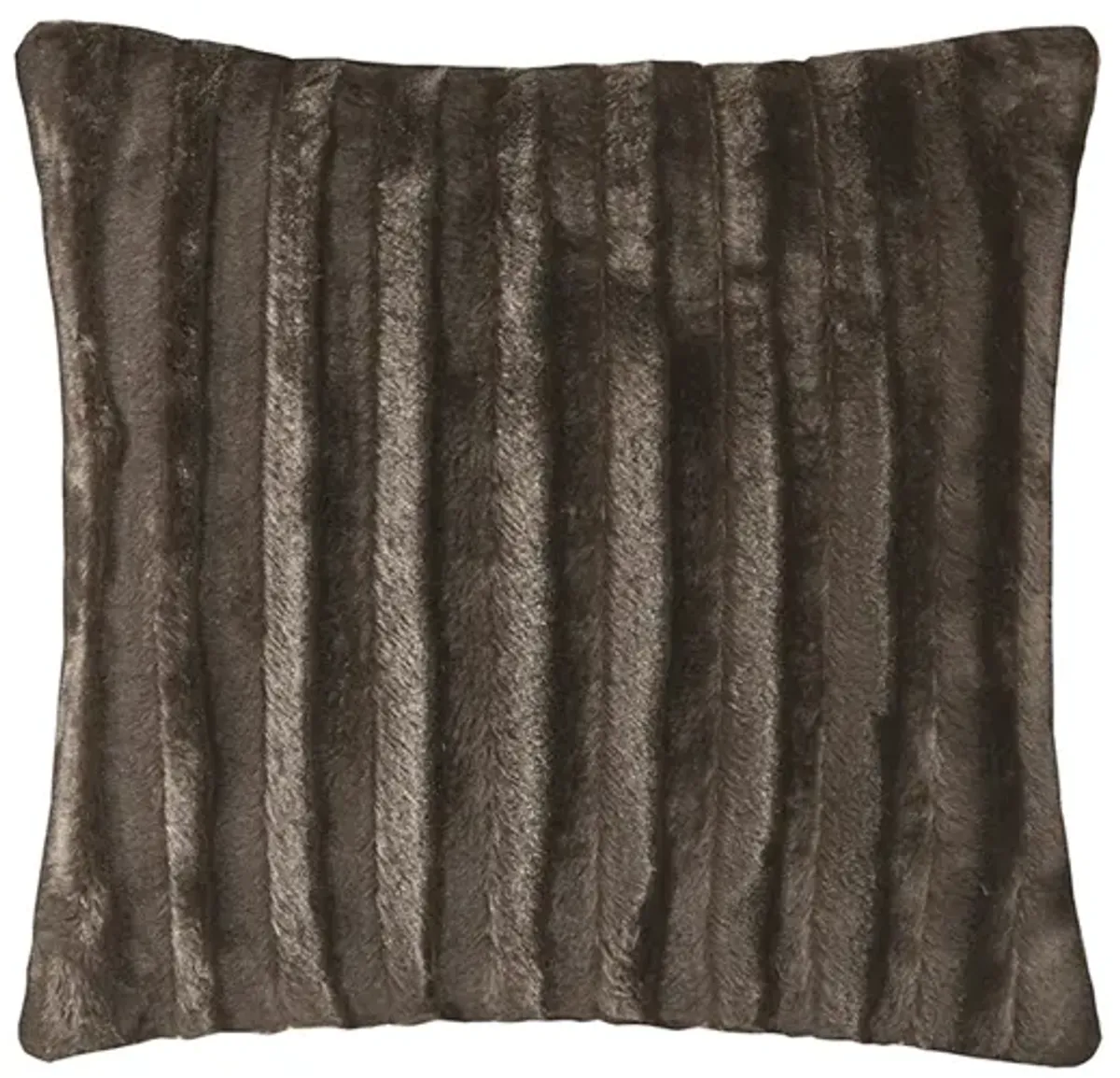 Gracie Mills Wilfred Faux Fur Square Pillow