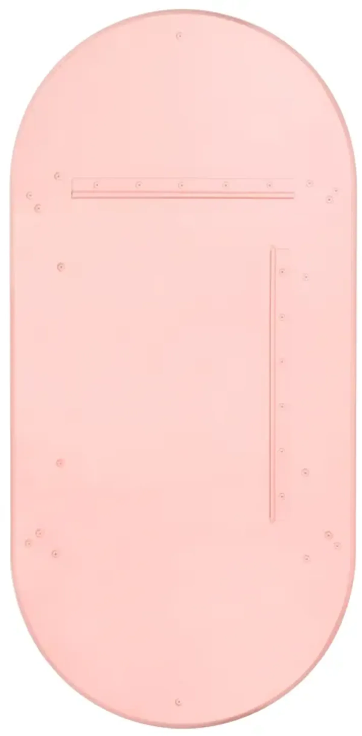 Neon Large Wall Mirror in Pink