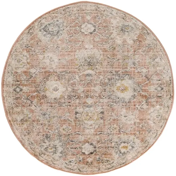 Oushak Home OUS01 Rust 4'1" x 5'11" Rug