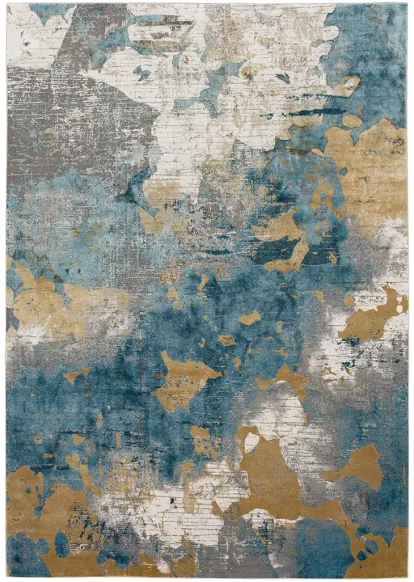 Tryst Nuvole Grey Blue 12' X 15' Rug
