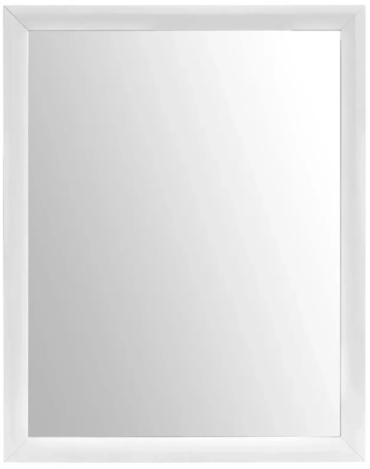 Modway Tracy Mid-Century Modern Mirror in White