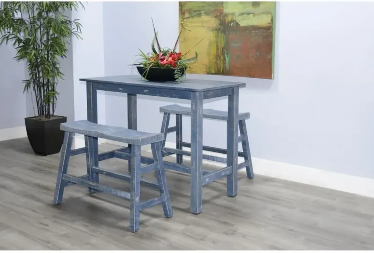 Sunny Designs Ocean Blue Counter Table