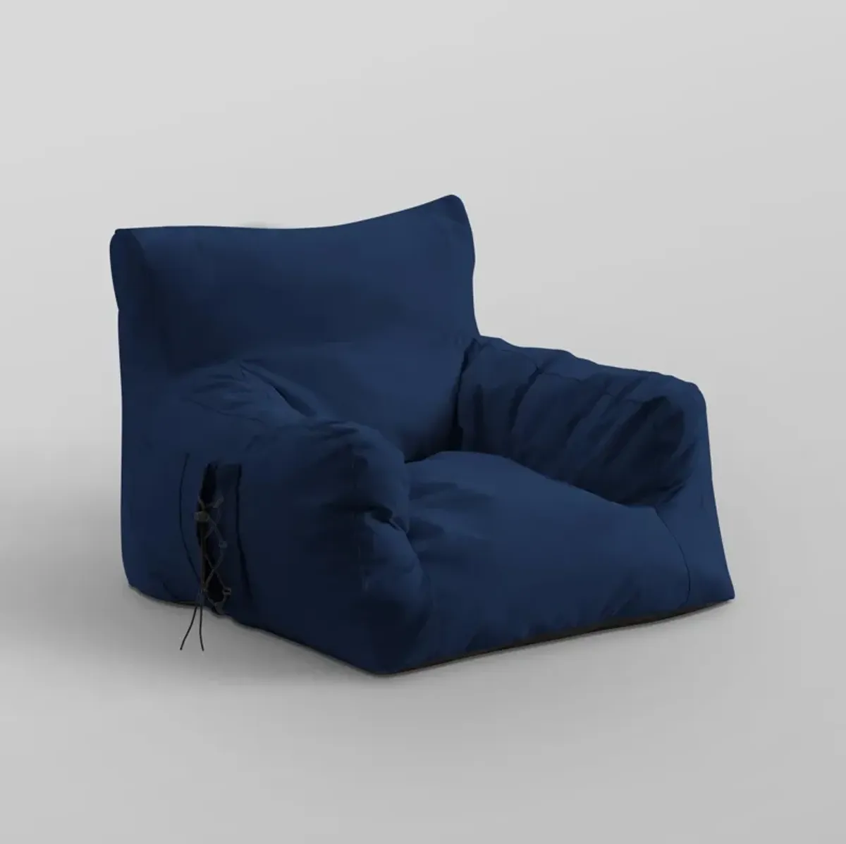 Loungie Comfy Nylon Bean Bag Chair