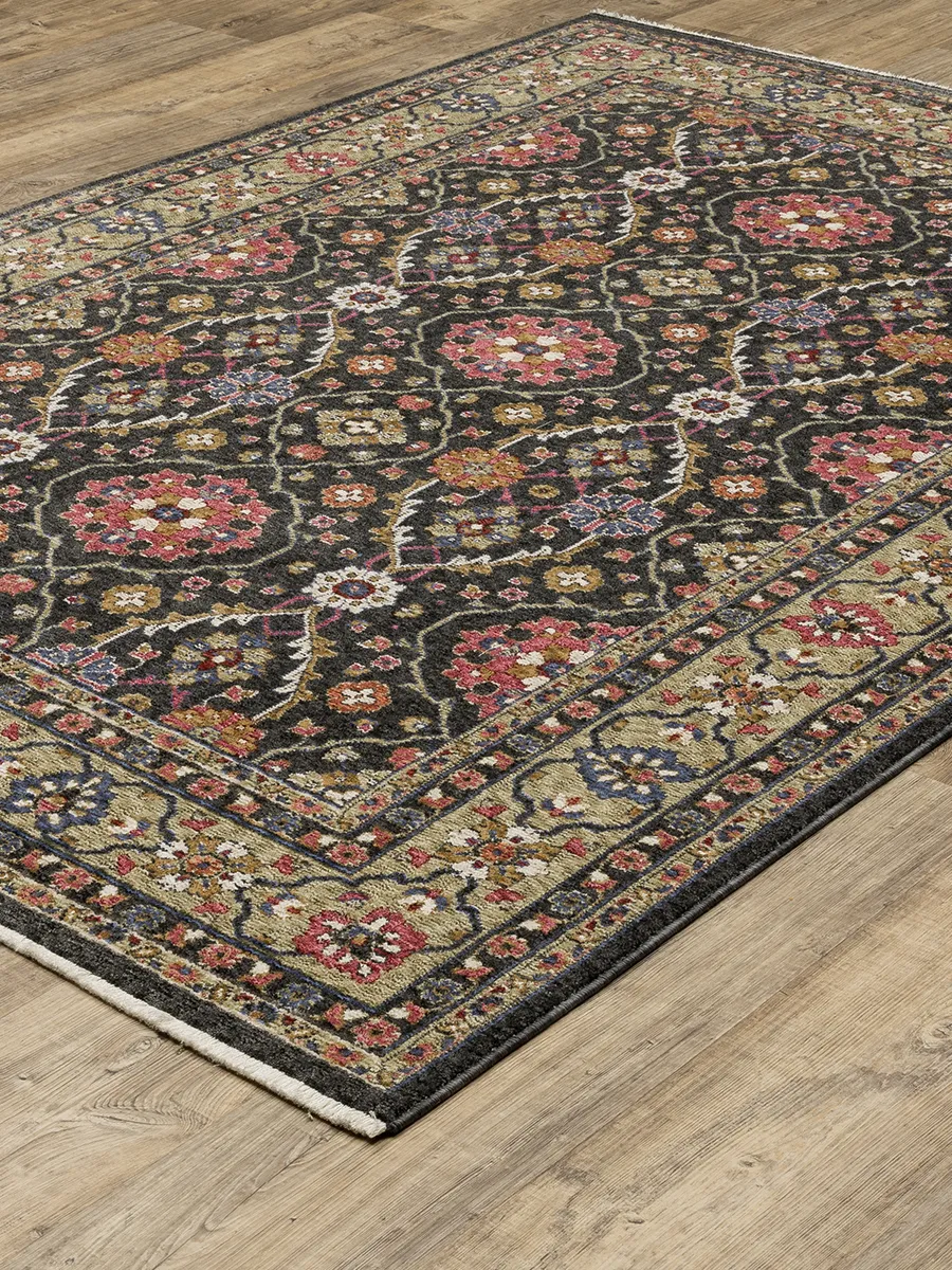 Hastings 5'3" x 7'6" Char Rug