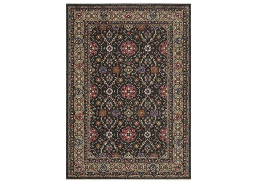 Hastings 5'3" x 7'6" Char Rug