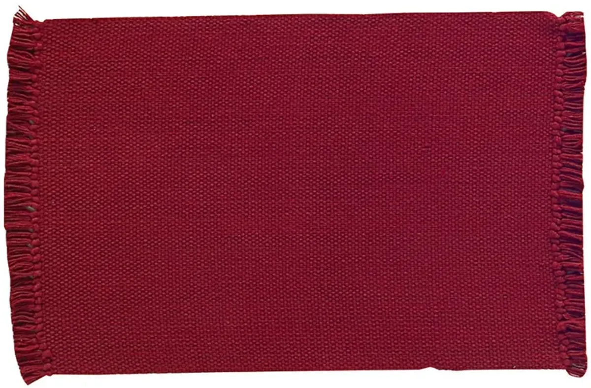 Park Designs Red Casual Classics Placemat Set of 4