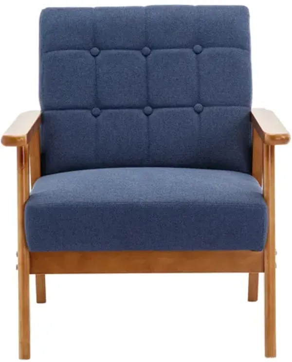 Streamdale Mid-Century Modern Accent Chairs with Side Table