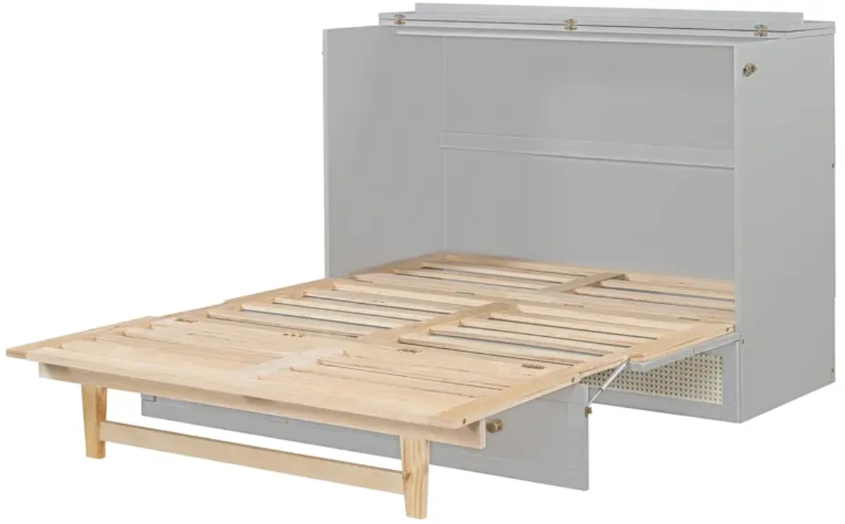 Merax Murphy Bed with Large Drawers