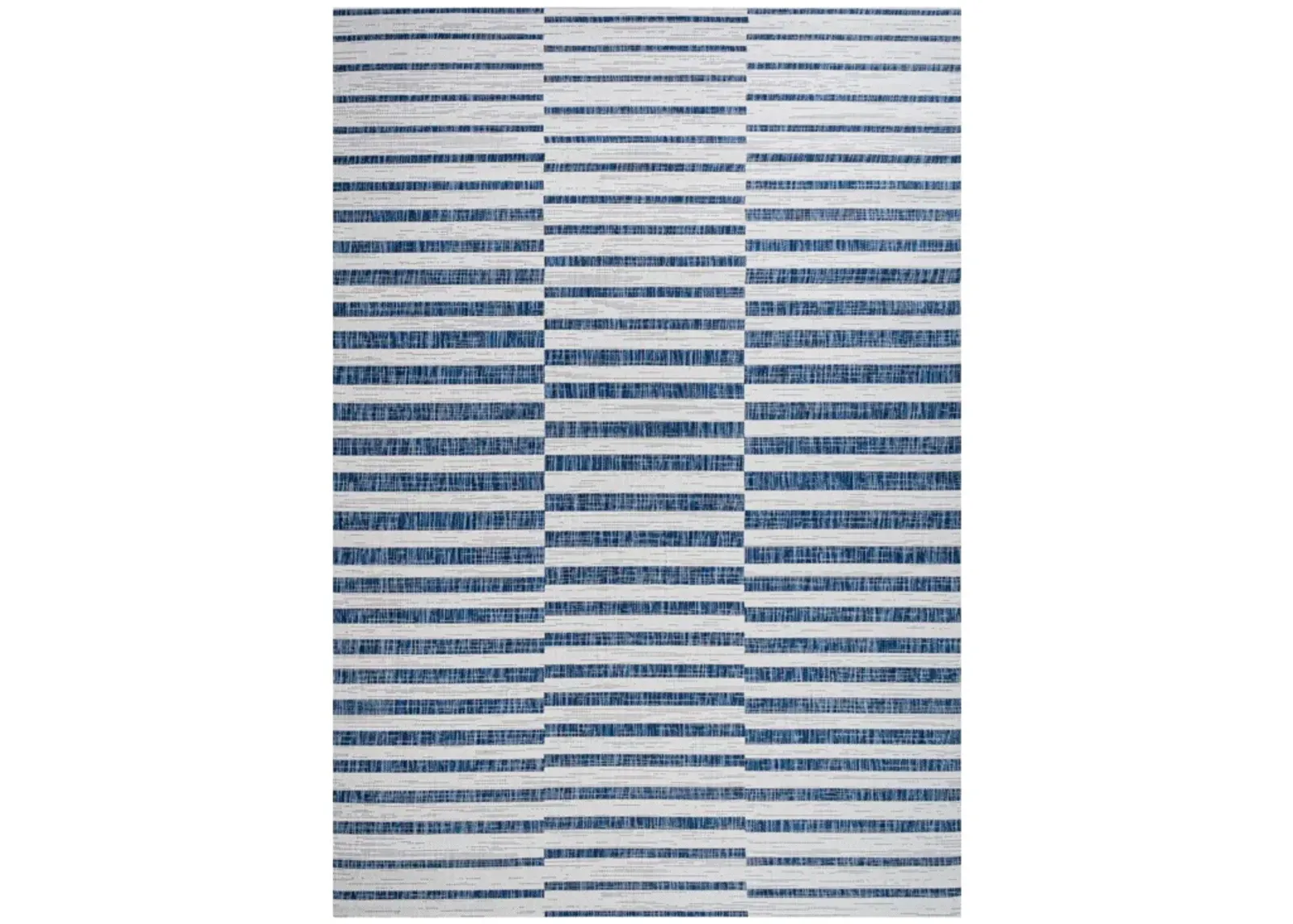 Sukie Modern Offset Stripe Indoor/Outdoor Area Rug