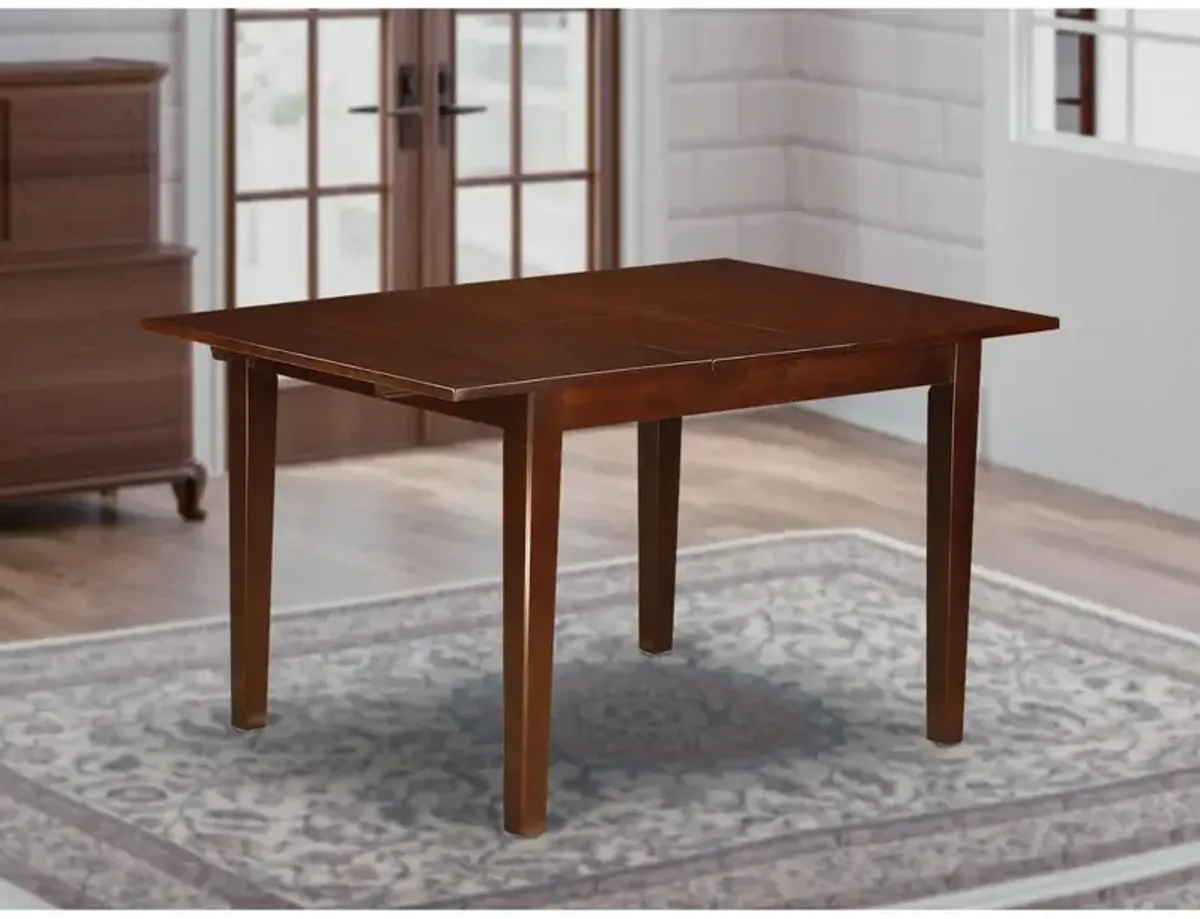 Milan  rectangular  Table  with  12"  butterfly  leaf