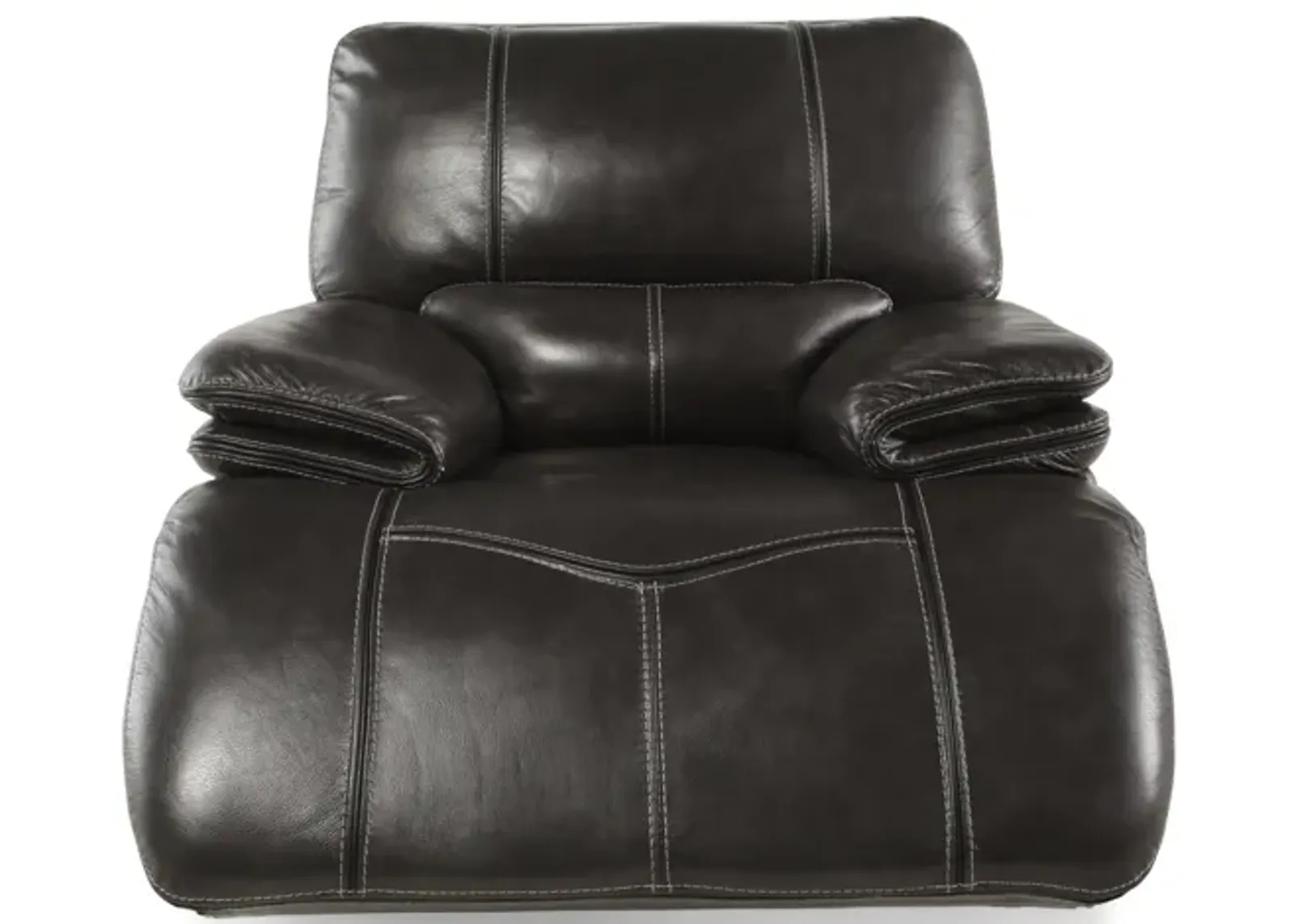 Pewter Power Glider Recliner