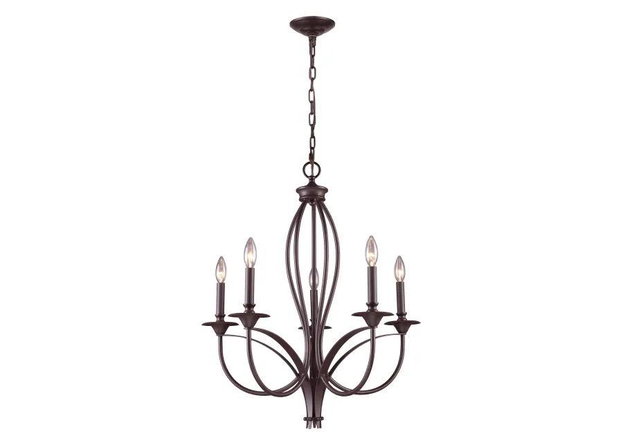 Medford 26'' Wide 5-Light Chandelier