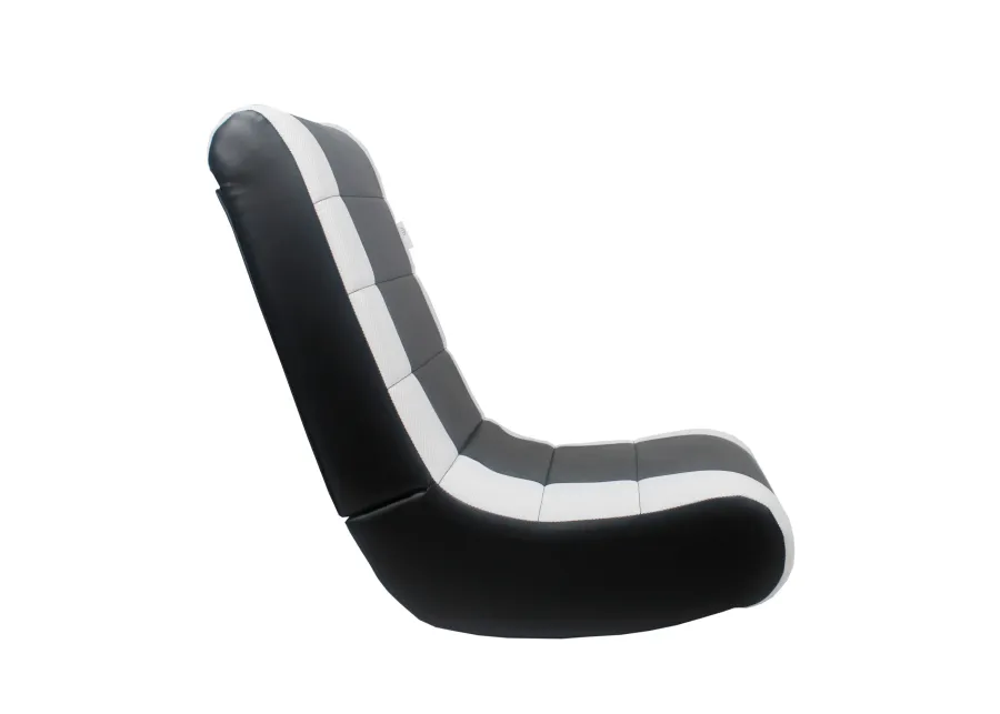 Loungie Rockme Leather PU Video Gaming Rocker Chair