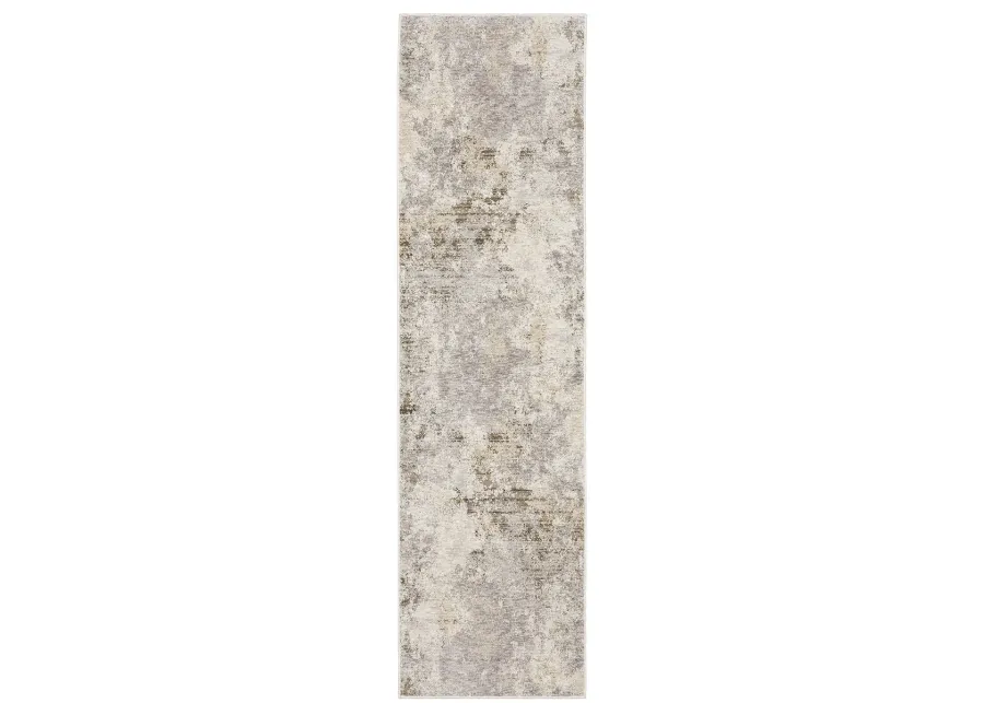 Nebulous 2'3" x 7'6" Ivory Rug