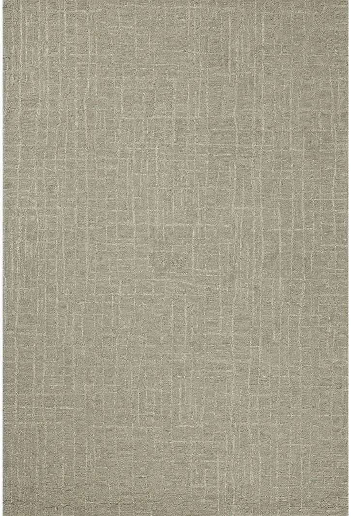 Polly POL-06 Spa / Ivory 5''0" x 7''6" Rug by Chris Loves Julia