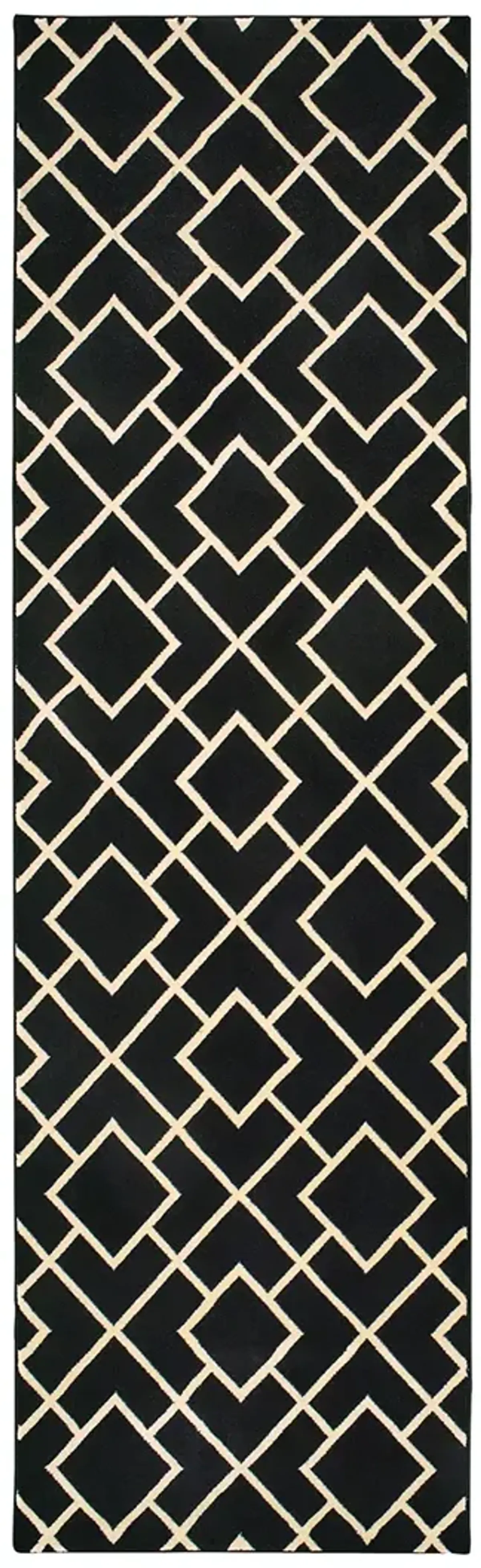 Luna 2'3" x 7'6" Black Rug