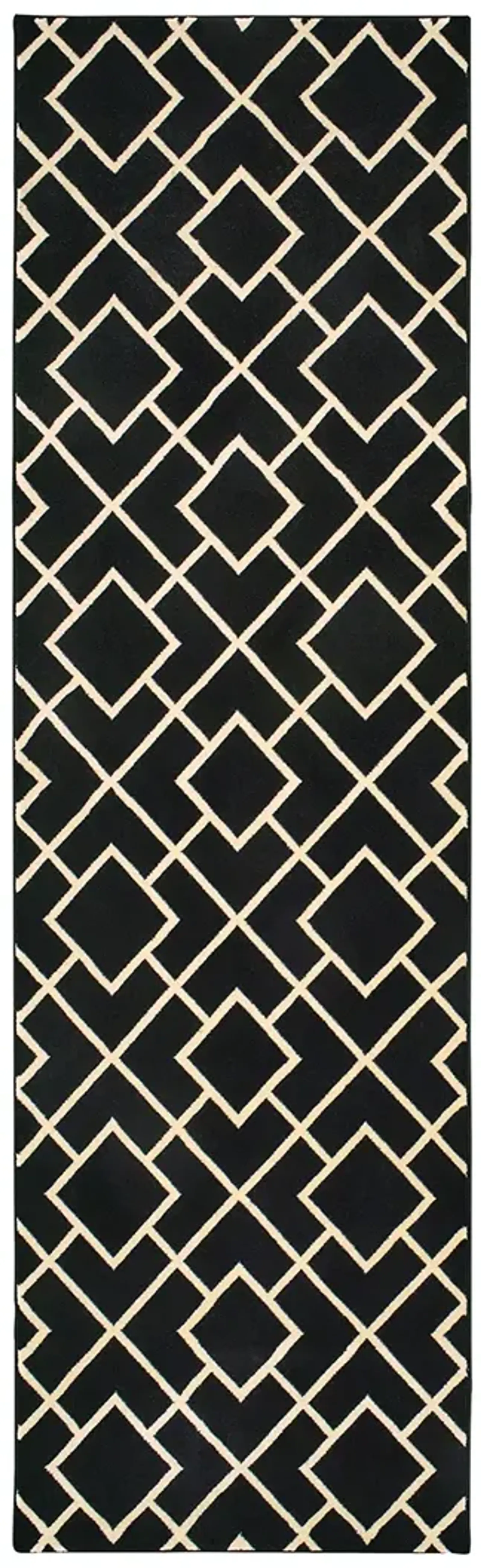 Luna 2'3" x 7'6" Black Rug