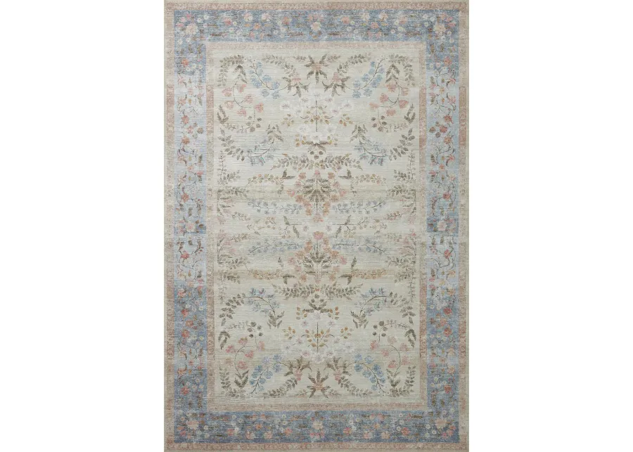 Palais PAL04 Light Blue 5' x 7'6" Rug