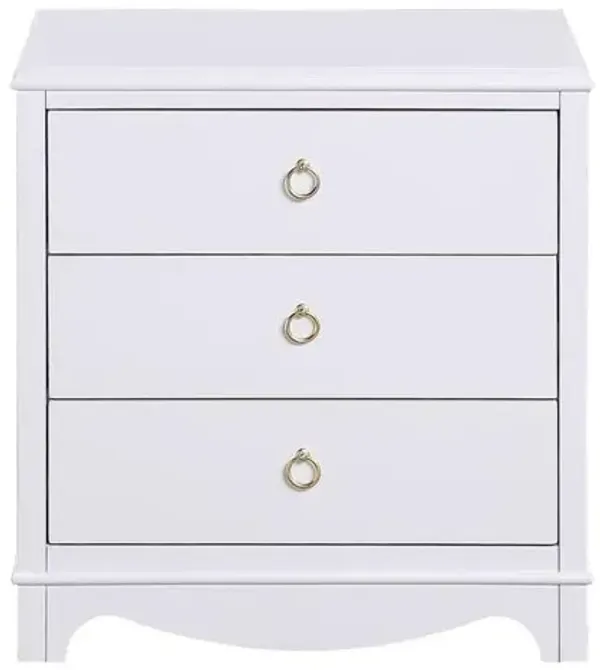 Comfort Pointe Laurel 3 Drawer Nightstand